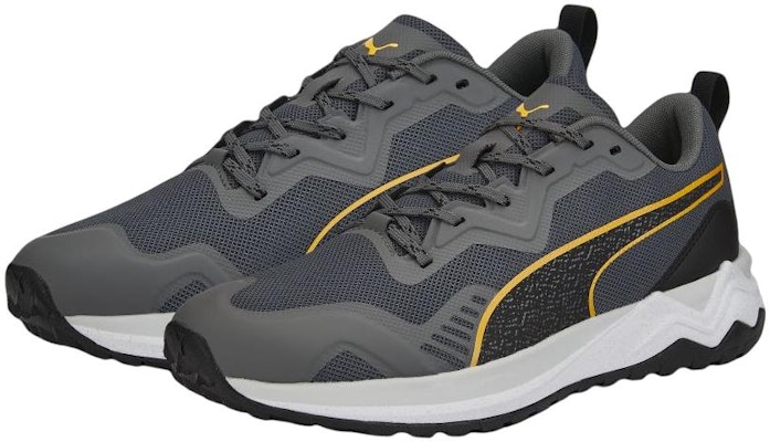 PUMA Better Foam Xterra 防滑耐磨透氣 低幫 跑步鞋 男女同款 灰色 Lookbook PUMA Better Foam Xterra 防滑耐磨透氣 低幫 跑步鞋 男女同款 灰色