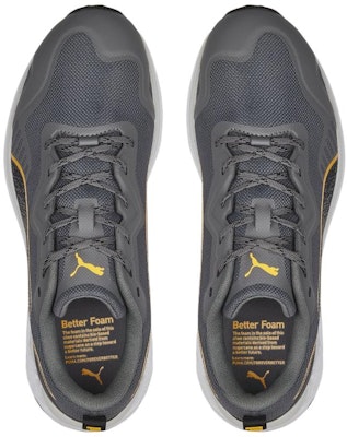 PUMA Better Foam Xterra 防滑耐磨透氣 低幫 跑步鞋 男女同款 灰色 Shop PUMA Better Foam Xterra 防滑耐磨透氣 低幫 跑步鞋 男女同款 灰色