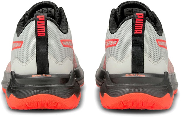 Puma Better Foam Xterra 減震防滑 低幫運動跑步鞋 灰黑橙 Shop Puma Better Foam Xterra 減震防滑 低幫運動跑步鞋 灰黑橙