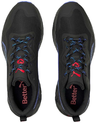 Puma Better Foam Xterra 減震防滑 低筒運動跑鞋 男女同款 黑藍色 Lookbook Puma Better Foam Xterra 減震防滑 低筒運動跑鞋 男女同款 黑藍色