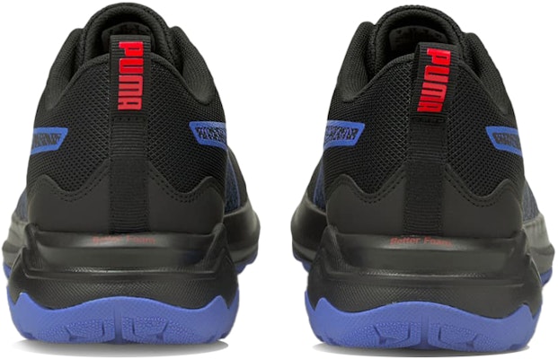 Puma Better Foam Xterra 減震防滑 低筒運動跑鞋 男女同款 黑藍色 Shop Puma Better Foam Xterra 減震防滑 低筒運動跑鞋 男女同款 黑藍色