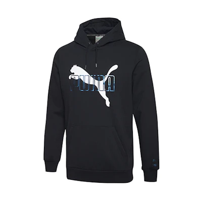 Puma Big Logo Hoodie Black 597873-51