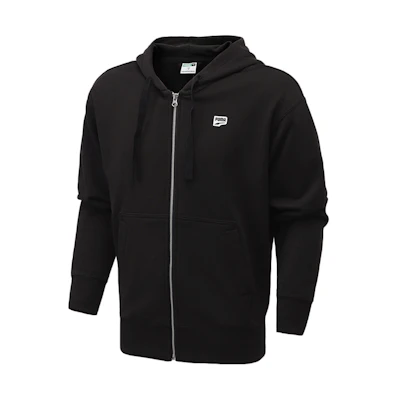 Puma Black Casual Knit Hooded Jacket 531427-01