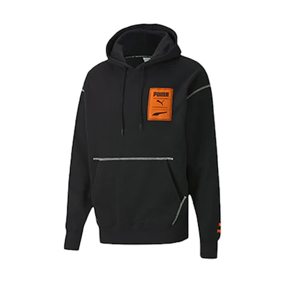 Puma Black Casual Printed Hoodie 597886-01