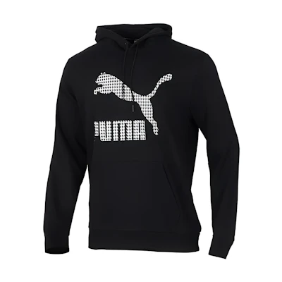 Puma Black Casual Pullover Hoodie 597072-01