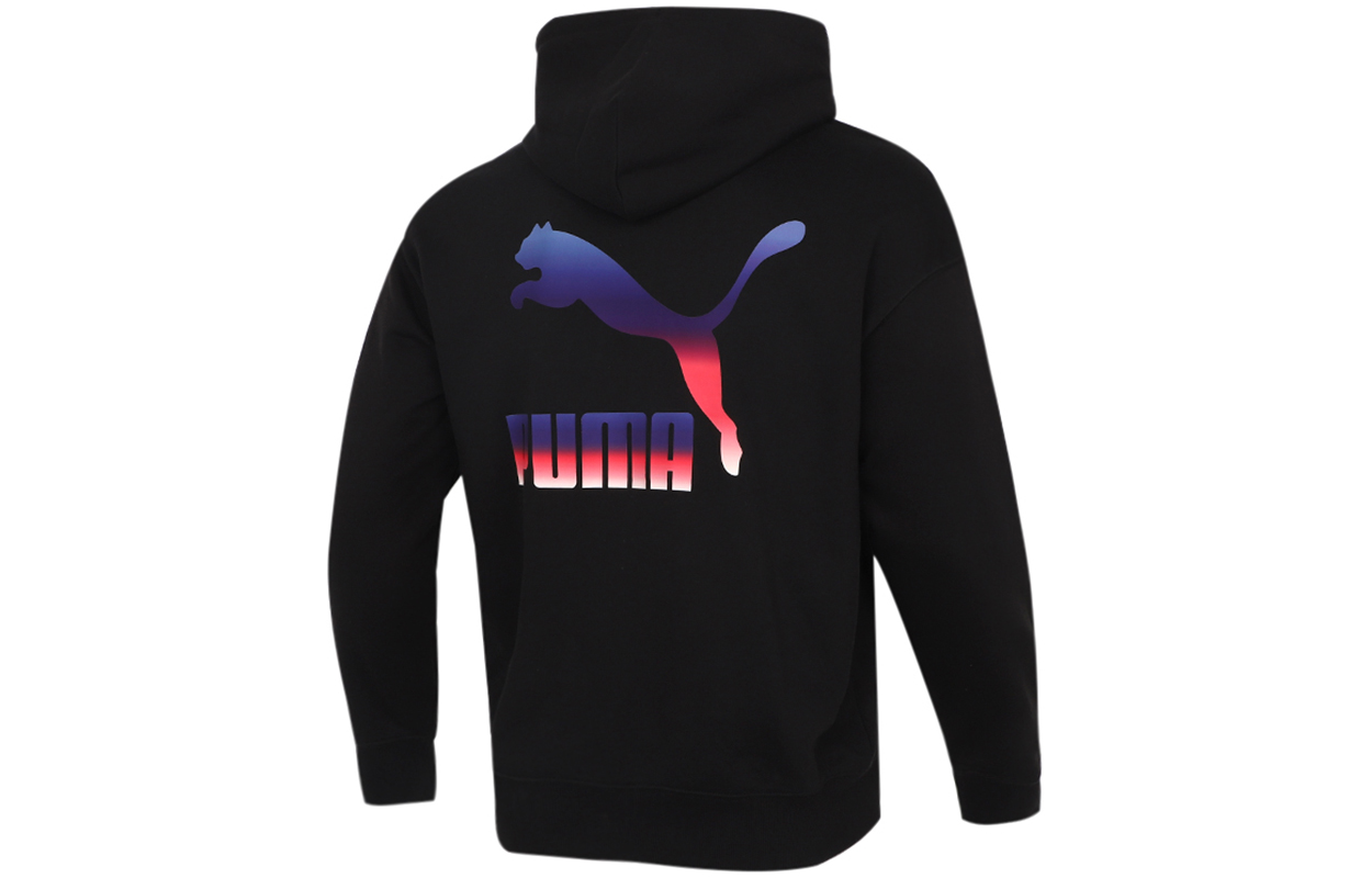 Puma Black Casual Relaxed Fit Hoodie for Running and Everyday Wear 534443-01
