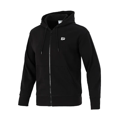 Puma Black Casual Sports Hoodie Jacket 532679-51