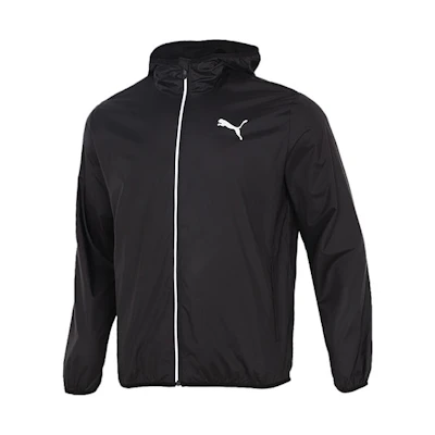 Puma Black Casual Sports Training Hooded Jacket 588786-01