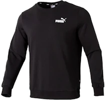 Puma Black Crewneck Long-Sleeve Sweatshirt for Running & Training 683375-01 Puma Black Crewneck Long-Sleeve Sweatshirt for Running & Training 683375-01