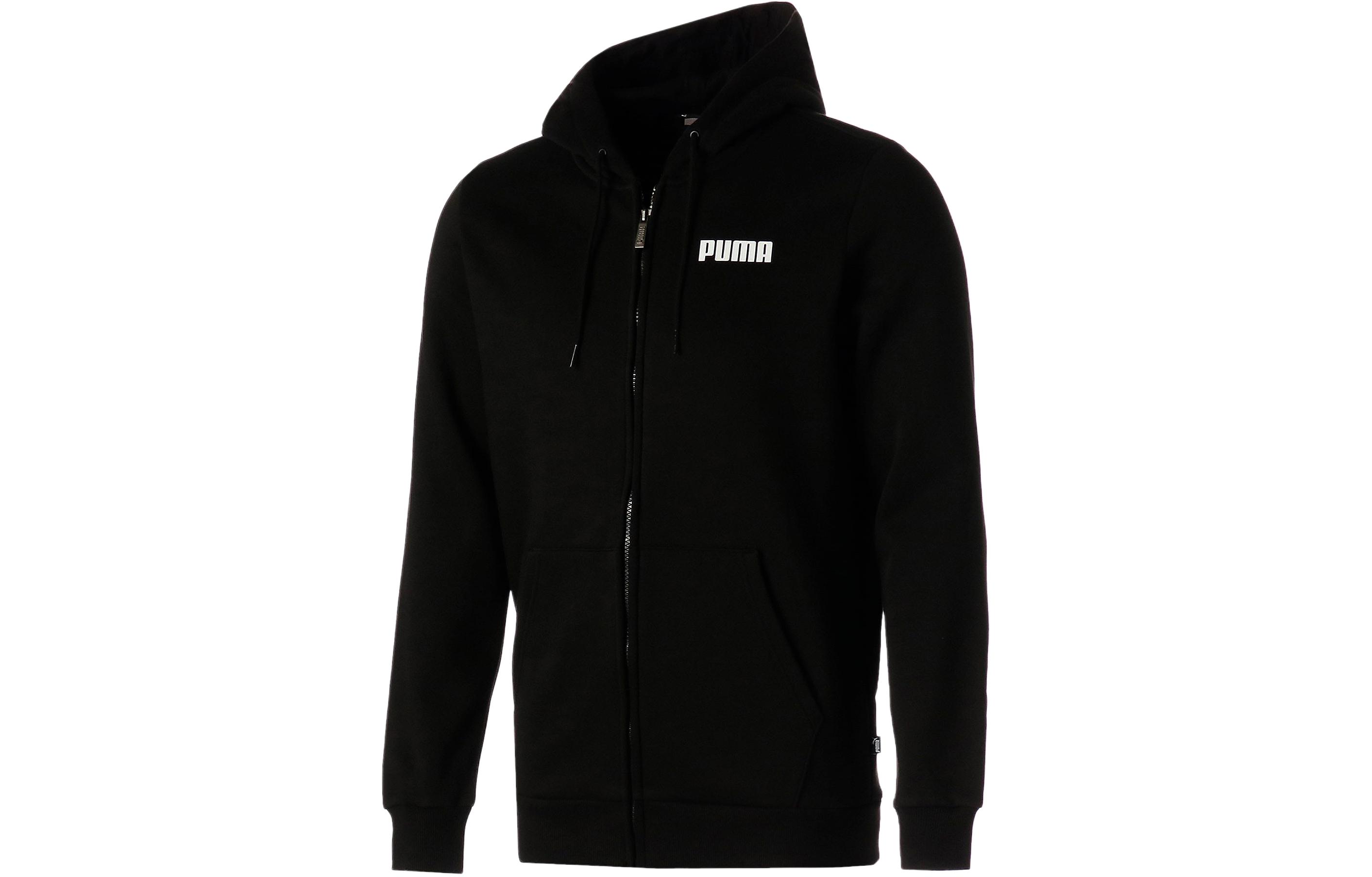 Puma Black Hoodie with Letter Print 847242-01