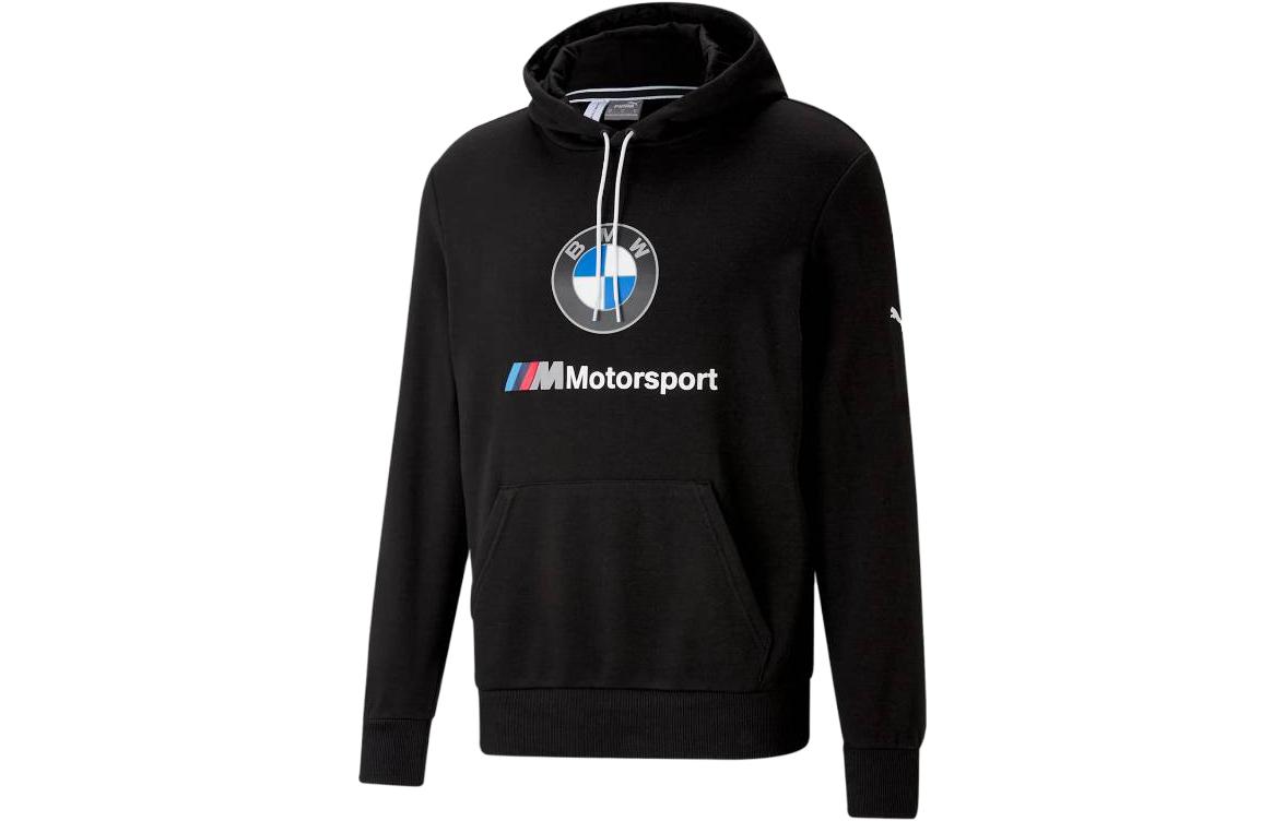 Puma Black Hoodie with Logo Print 599533-01