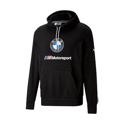 Puma Black Hoodie with Logo Print 599533-01