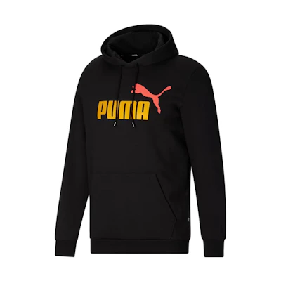 Puma Black Hoodie with Logo Print Long Sleeve 846849-91