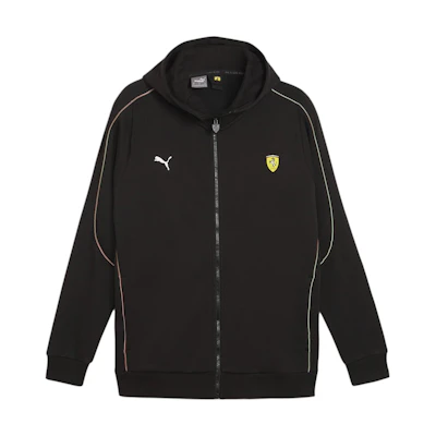 Puma Black Hoodie with Side Stripe Design Casual Wear 623797-01