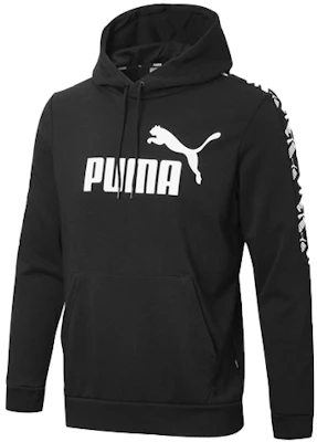 Puma 黑色 Logo 膠帶連帽休閒運動衫 584128-01 Buy Puma 黑色 Logo 膠帶連帽休閒運動衫 584128-01