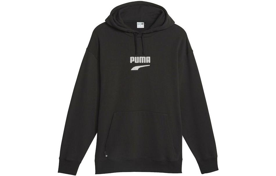 Puma Black Loose Fit Hoodie Long Sleeve Sweater 621280-01