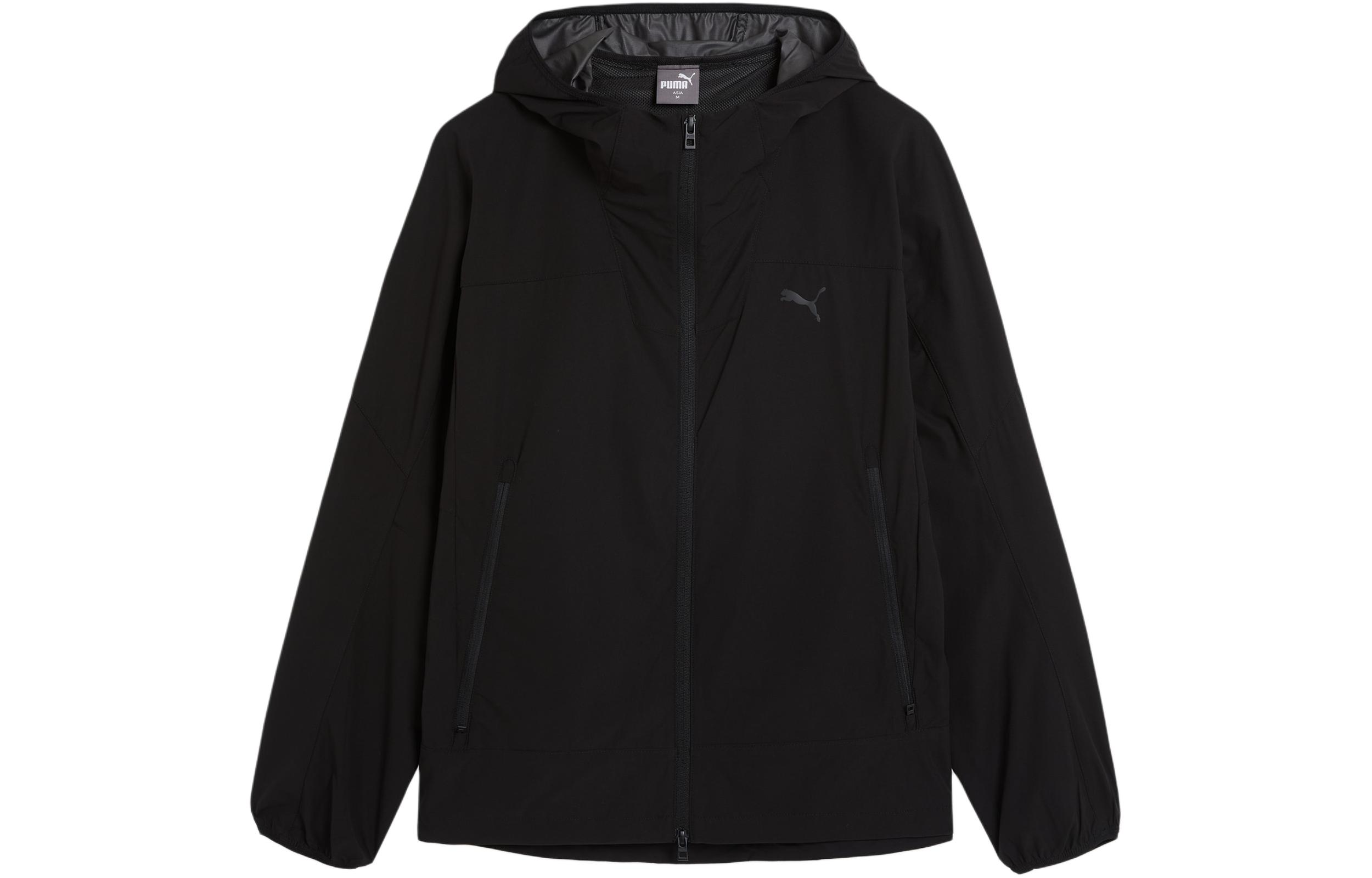 Puma Black Oversized Pocket Hoodie Jacket 933835-01