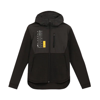Puma Black Printed Hooded Casual Long Sleeve Jacket 524285-01