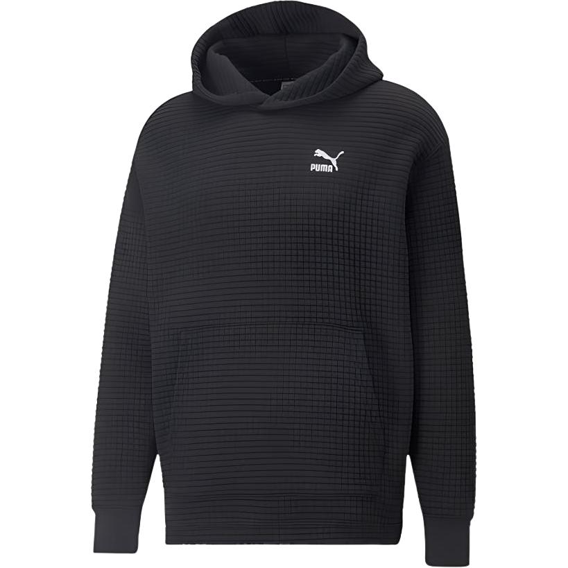 Puma Black Pullover Hoodie Sweatshirt 537671-01