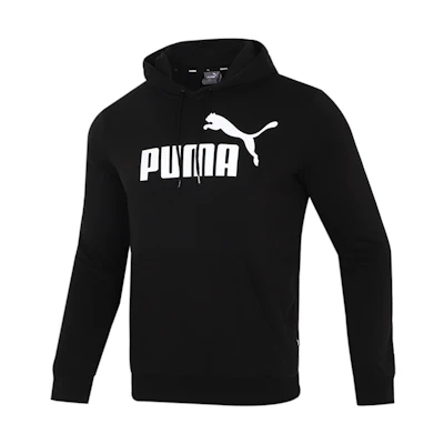 Puma Black Pullover Sweatshirt - Casual, Running, Relaxed Fit 588709-01