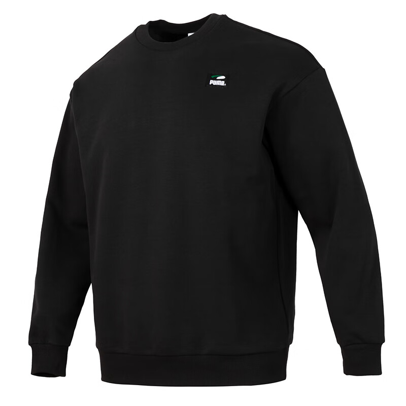 Puma Black Pullover Sweatshirt for Running and Training Casual Wear 628144-01