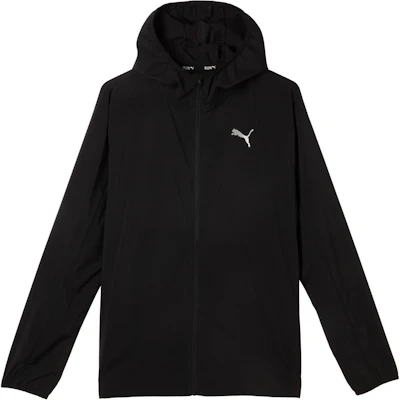 プーマ ブラック RUN PLCD ロゴ ジップアップ パーカー ジャケット 522415-01 Buy プーマ ブラック RUN PLCD ロゴ ジップアップ パーカー ジャケット 522415-01