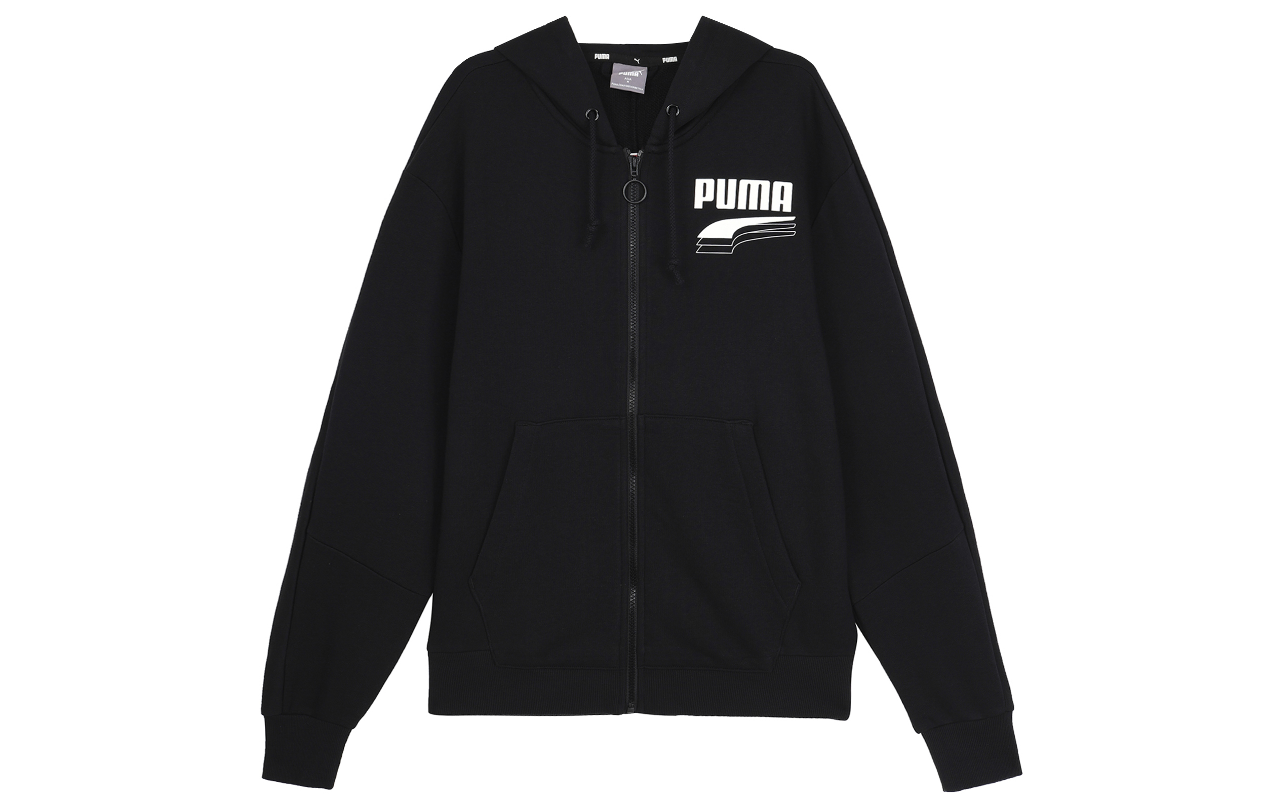 Puma Black Running Training Windproof Breathable Fitness Jacket 582733-21