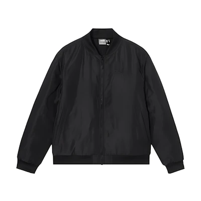 Puma Black Slim Fit Bomber Jacket with Baseball Collar 685352-01
