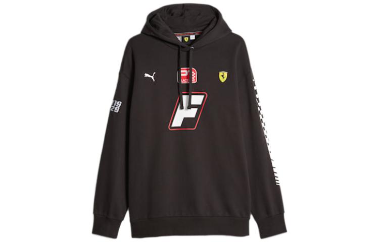 Puma Black Slim Fit Hoodie Long Sleeve Sweatshirt 621119-01