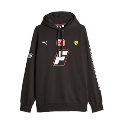 Puma Black Slim Fit Hoodie Long Sleeve Sweatshirt 621119-01