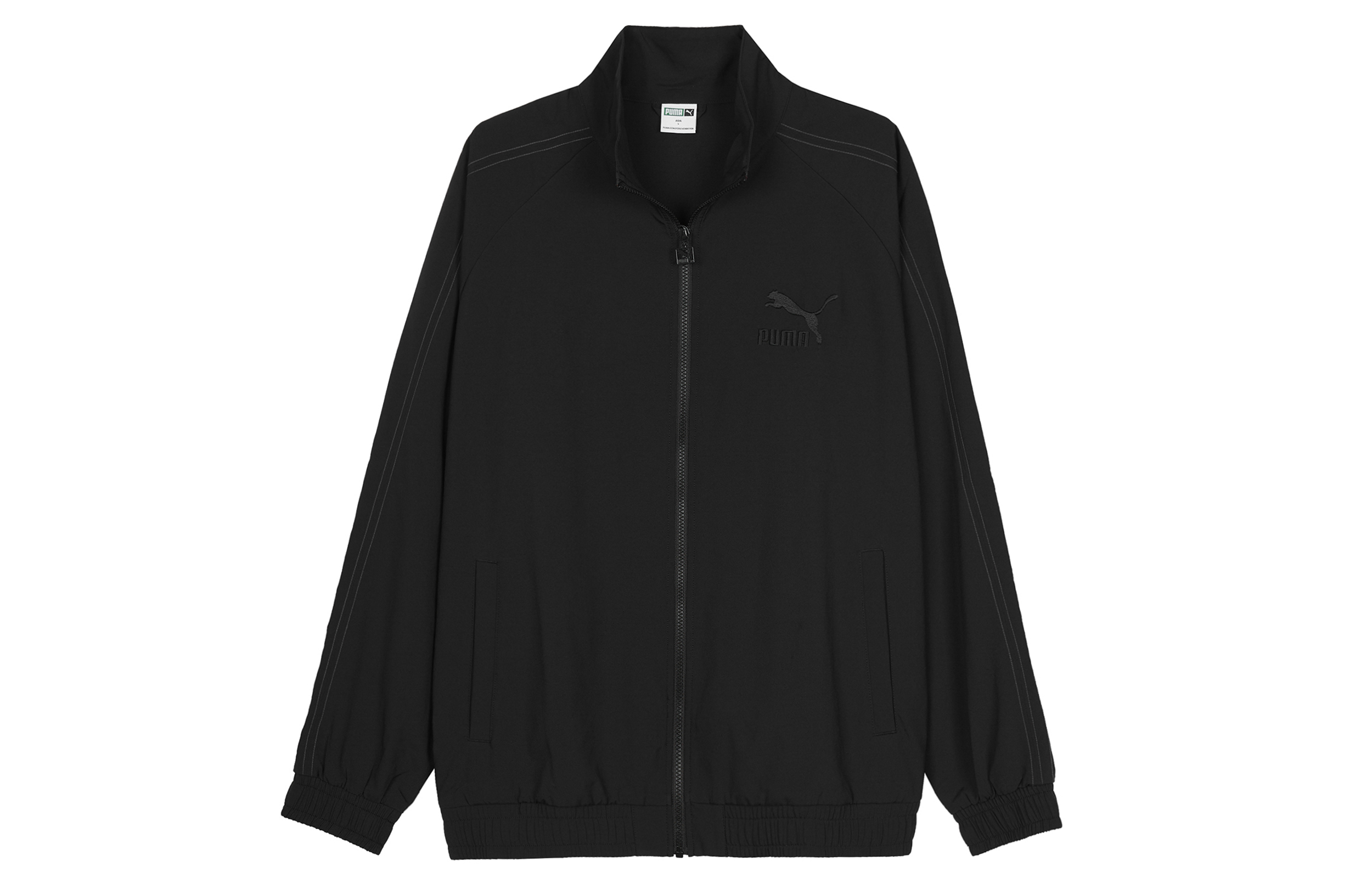 Puma Black Solid Breathable Running Jacket 623023-01
