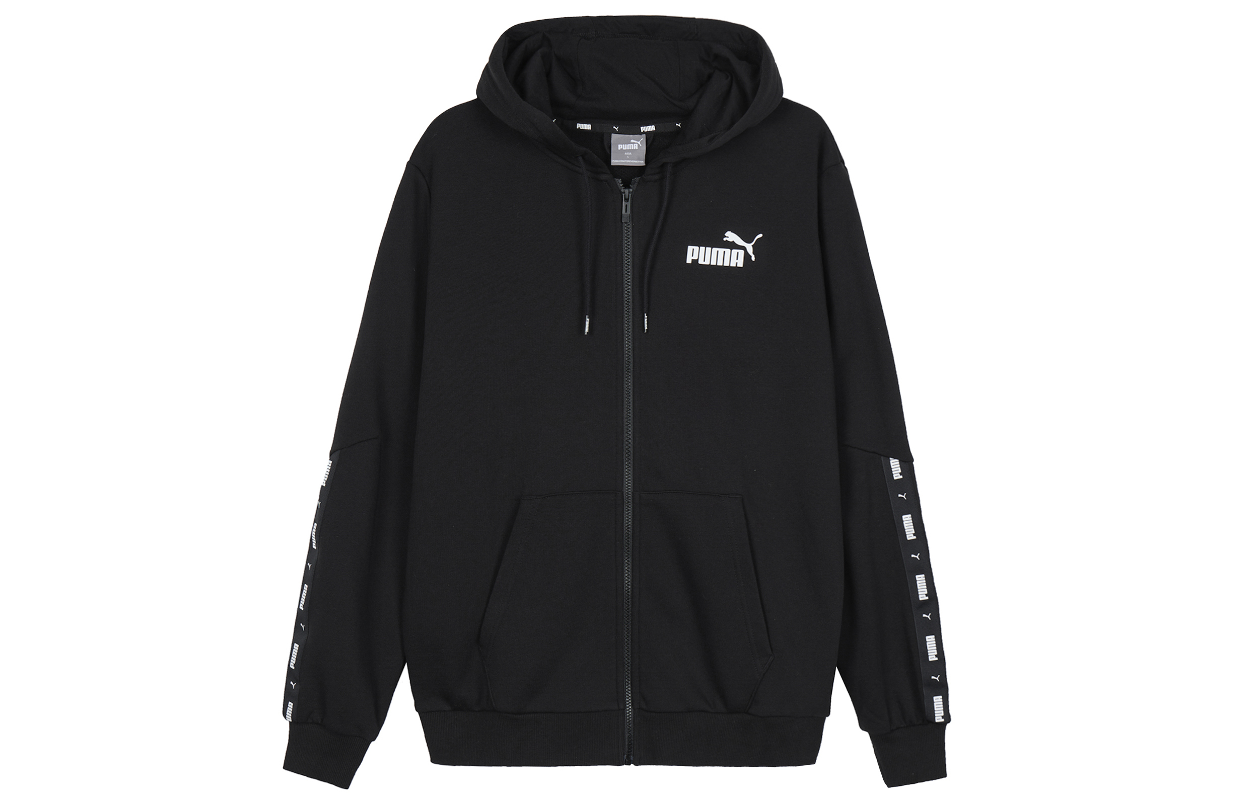 Puma Black Tape Logo Hooded Jacket 849555-01