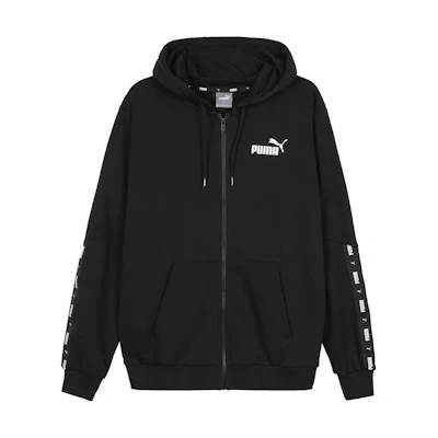 Puma Black Tape Logo Hooded Jacket 849555-01