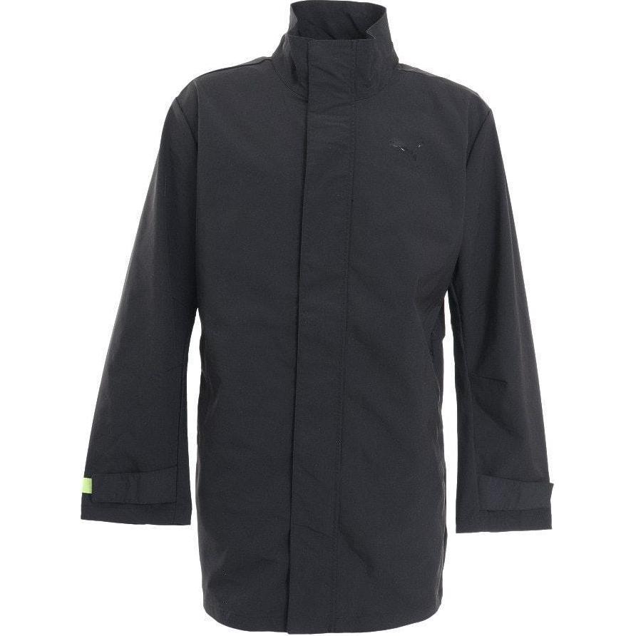 Puma Black Waterproof Zip Jacket with Solid Logo Print 847954-01