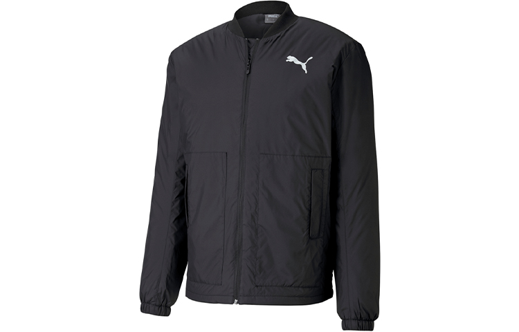 Puma Black Windproof Casual Sports Jacket 585349-01