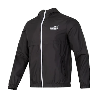 Puma Black Windproof Running Training Jacket Long Sleeve 849462-52
