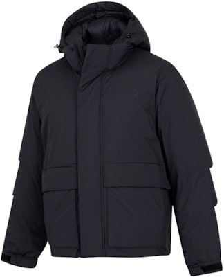 푸마 블랙 방풍 로고 프린트 따뜻한 자켓 933446-01 Buy 푸마 블랙 방풍 로고 프린트 따뜻한 자켓 933446-01