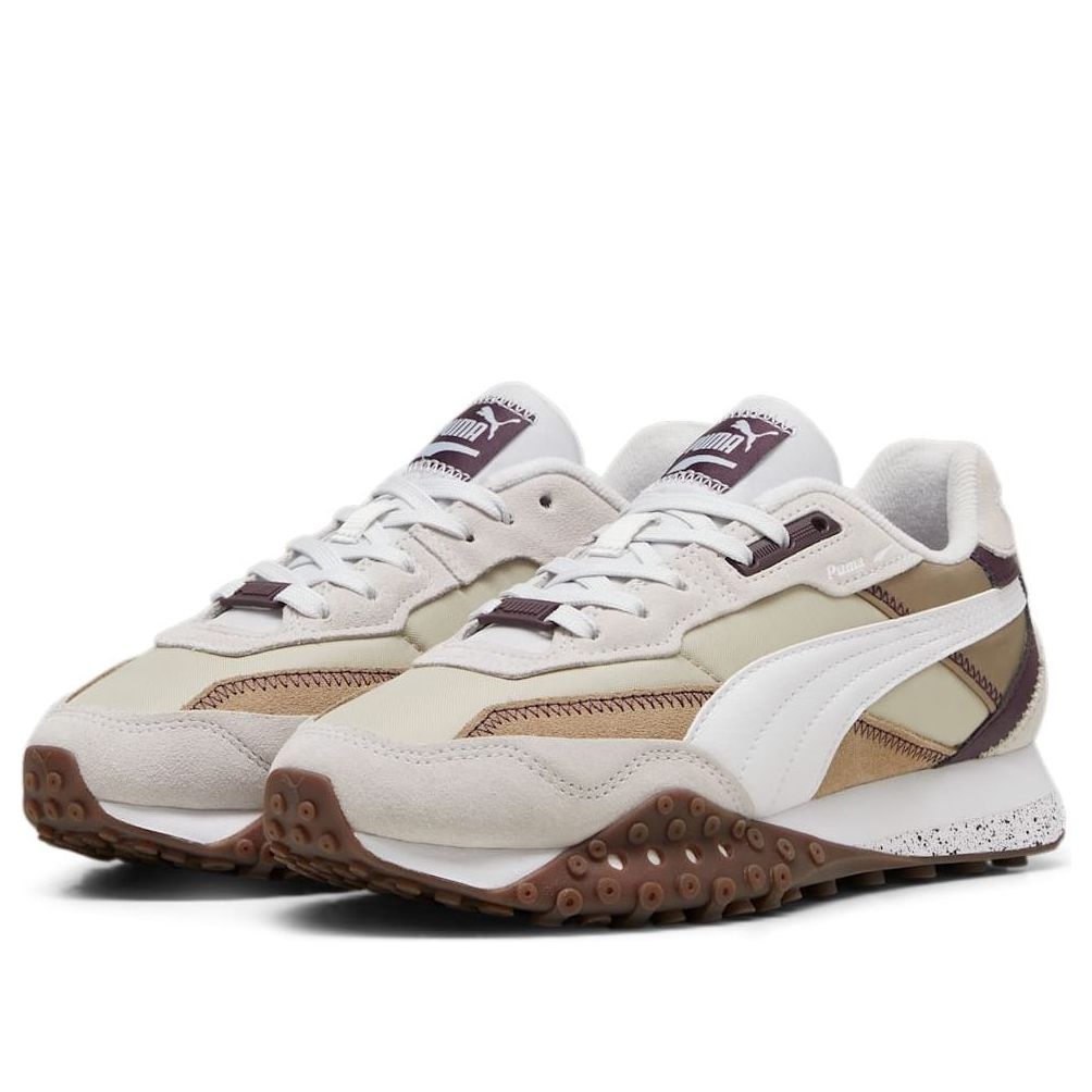 Lookbook プーマ ブラックトップ ライダー 'デザートダスト フェザーグレー' 392725-31