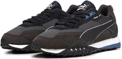 PUMA Blktop Rider Pop 舒適百搭 潮流防滑 低筒 生活休閒鞋 男款 炭黑色 Lookbook PUMA Blktop Rider Pop 舒適百搭 潮流防滑 低筒 生活休閒鞋 男款 炭黑色