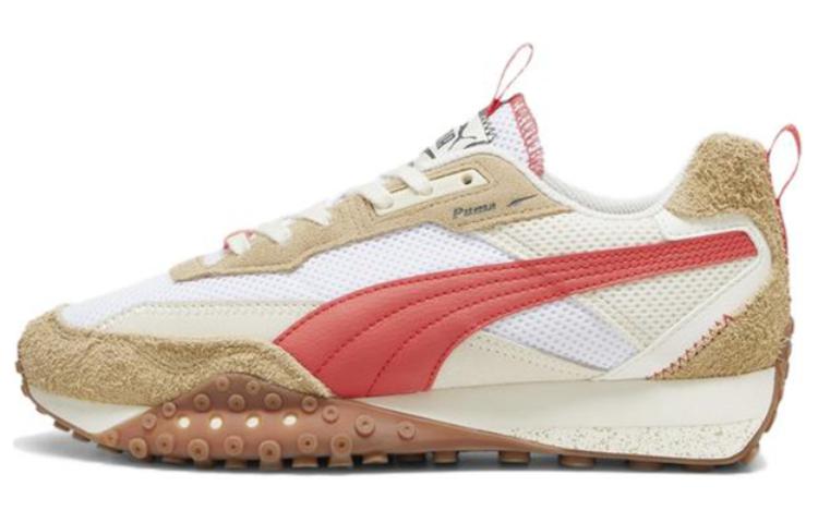 Puma Blacktop Rider 'Preppy - Khaki Active Red' 395875-01