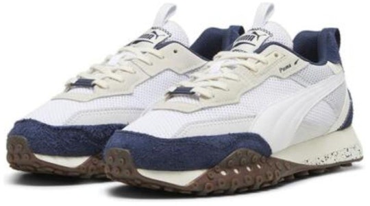 PUMA Blktop Rider 防滑透氣 低幫 生活休閒鞋 男女同款 白藍 Order PUMA Blktop Rider 防滑透氣 低幫 生活休閒鞋 男女同款 白藍