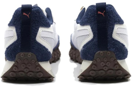 PUMA Blktop Rider 防滑透氣 低幫 生活休閒鞋 男女同款 白藍 Shop PUMA Blktop Rider 防滑透氣 低幫 生活休閒鞋 男女同款 白藍