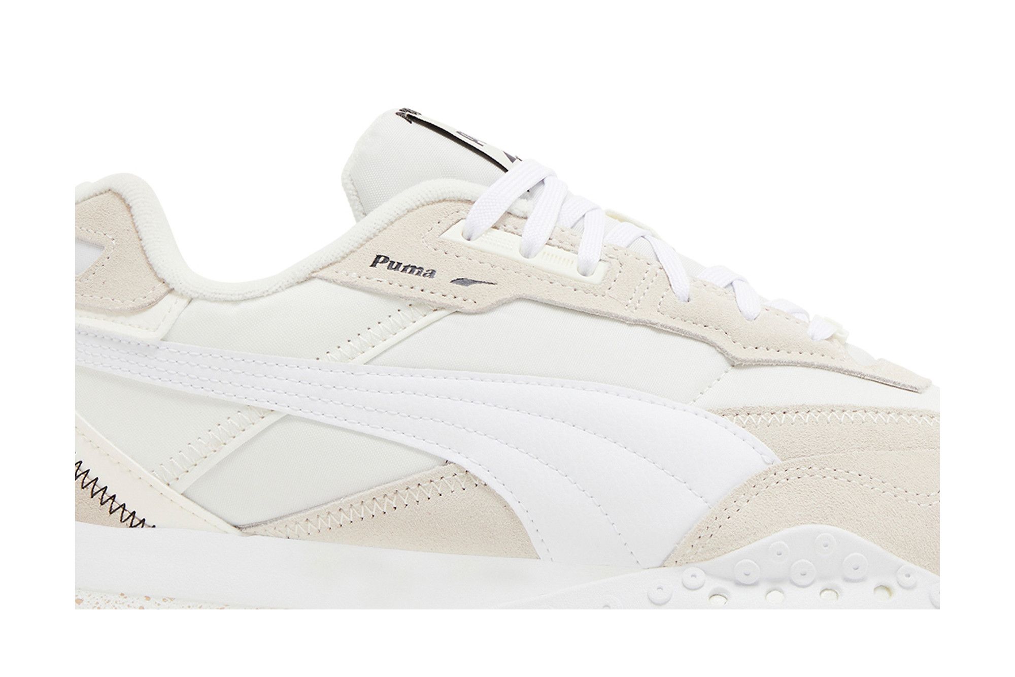 Lookbook PUMA 減震防滑耐磨 低筒 生活休閒鞋 男女同款 米白
