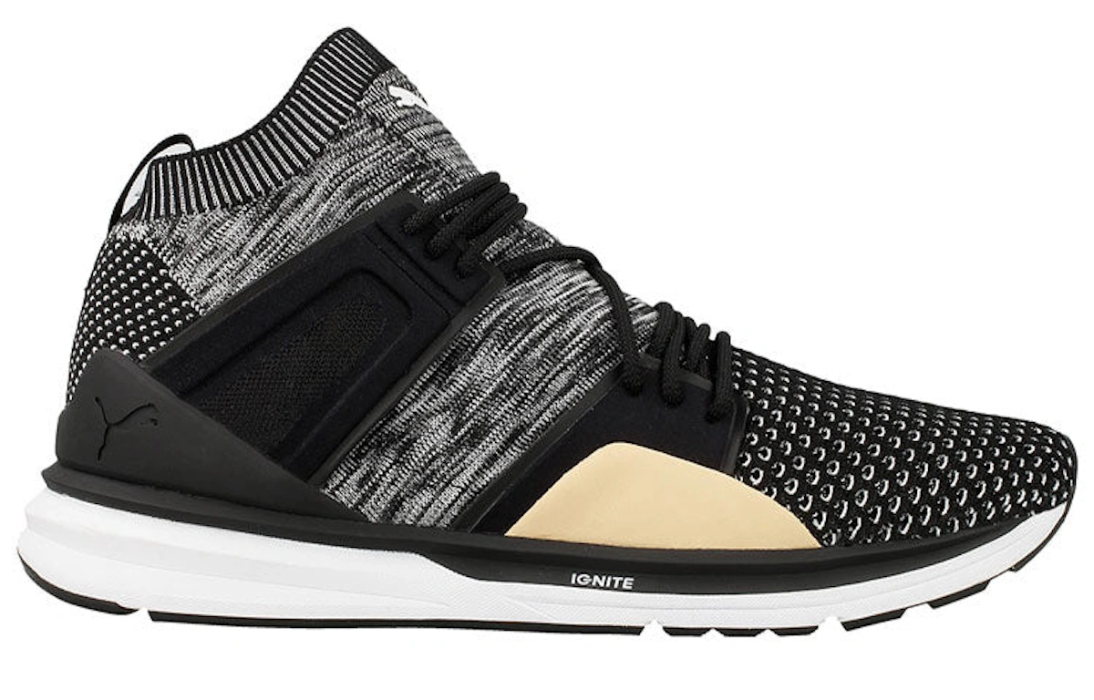 Puma Blaze Of Glory Limitless HI Evoknit 'Black Khaki White'