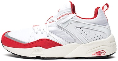 Puma Blaze Of Glory Primary OG WT/RD 'White' 358150-02 Puma Blaze Of Glory Primary OG WT/RD 'White' 358150-02