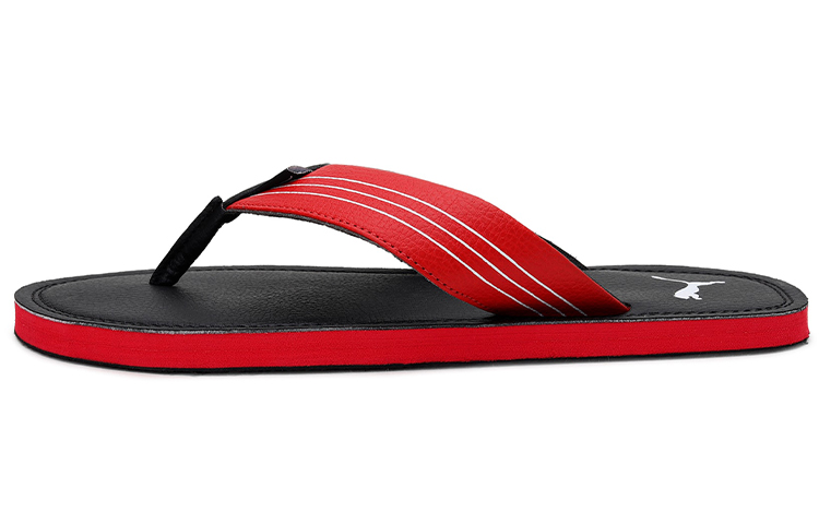 Buy プーマ ブリンク デュオ IDP スライド 黒赤 191033-08