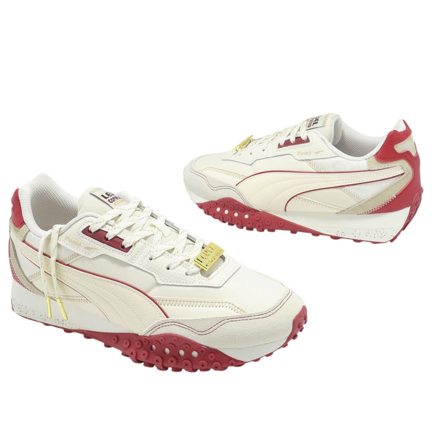 Lookbook Puma Blktop Rider '燕麥紅' 402910-01