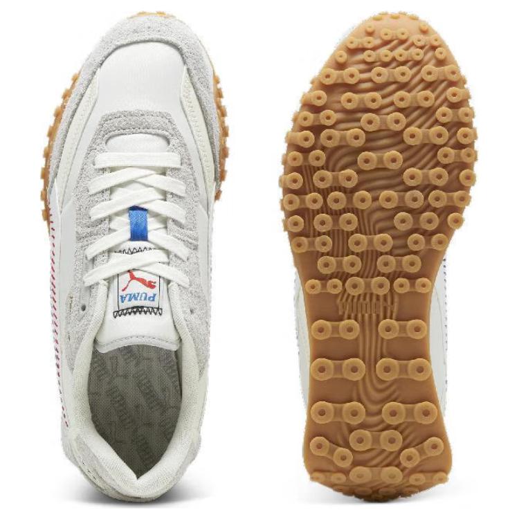 Shop 푸마 블랙탑 라이더 프리미엄 '화이트 그레이' (Puma Blktop Rider Premium '화이트 그레이') 398196-01