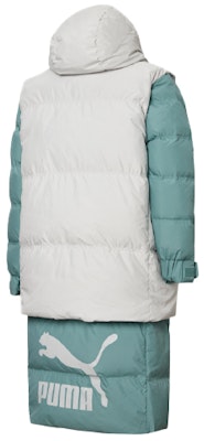 Puma 藍灰色連帽冬季羽絨外套 598317-94 Lookbook Puma 藍灰色連帽冬季羽絨外套 598317-94