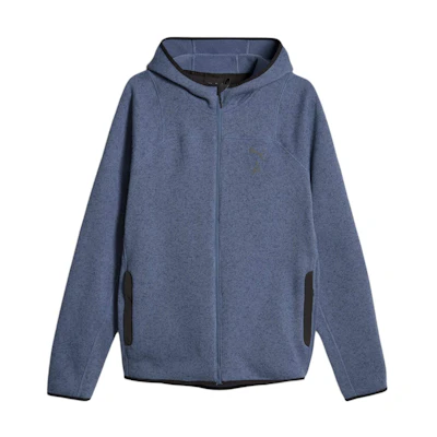Puma Blue Solid Training Running Fitness Hoodie Jacket 524133-56